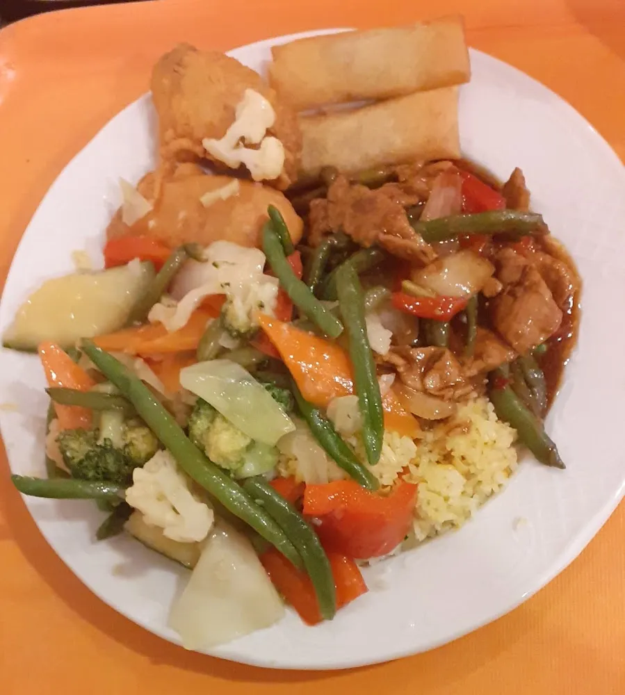 Riz Viande Légumes Sautés